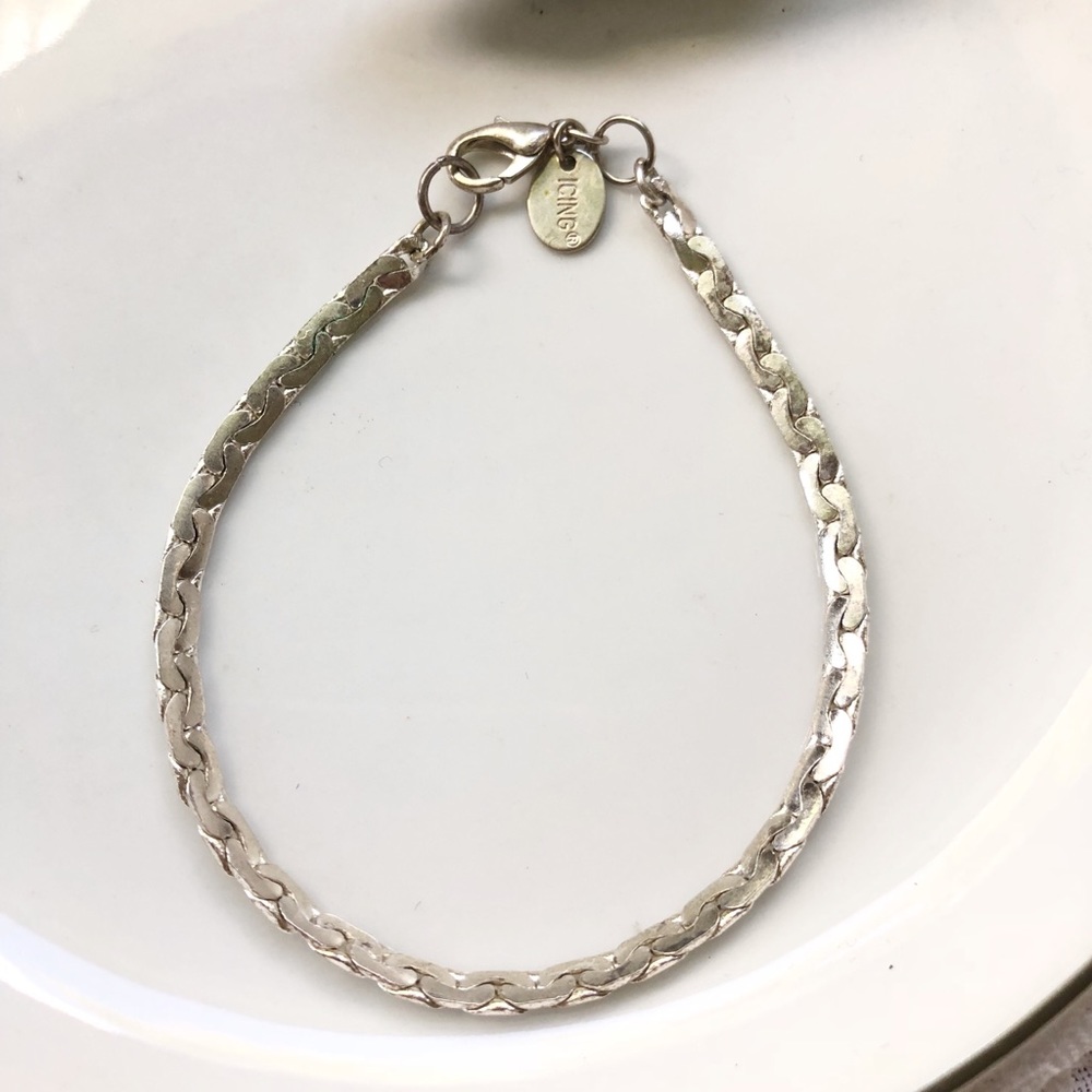 Icing chain bracelet